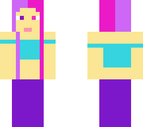crop top girl