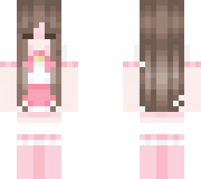 cute pink maid girl <3