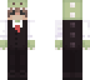 dinosaur in suit ._.