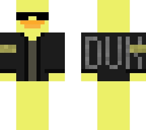 duk with jacket