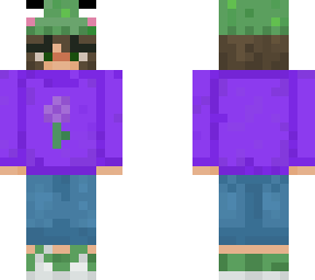 flower frog hat