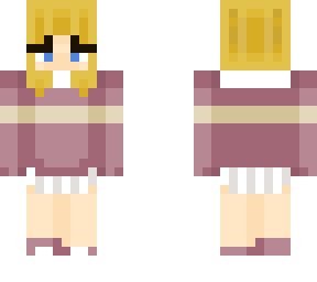 girl in sweater