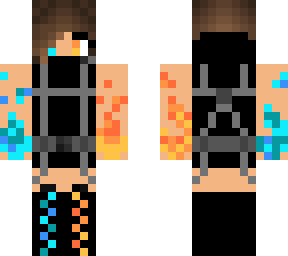 girl with assorted fire powers