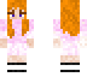 girl with orange hair