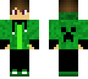 green hoodie boy