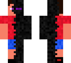 half enderman guy