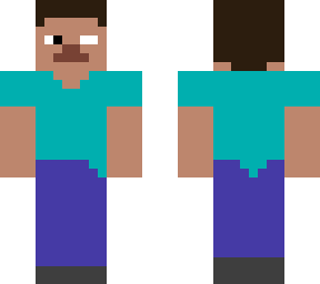 half steve. half herobrine