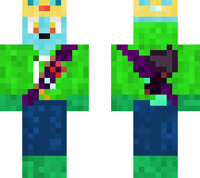 king rex but in a green hoodie