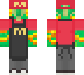macdonalds chameleon worker :d