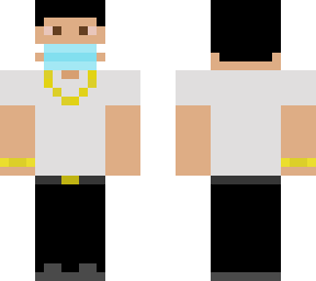 me and pack but with mask