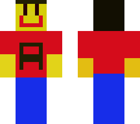 my mc skin blue version
