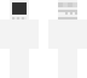 old crt monitor base (white)