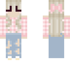 pink plaid