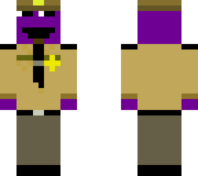 purple guy sheriff