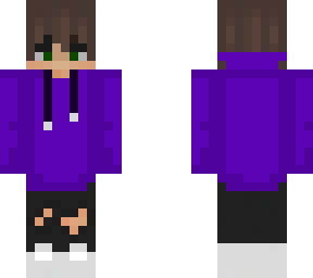 purple sweater boy