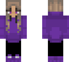 purpled girl