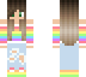 rainbow girl