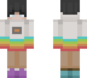 rainbow hoodie