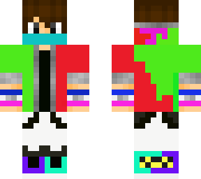rainbow jacket!