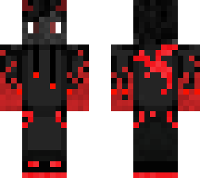 red and black demon