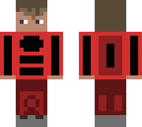 red black