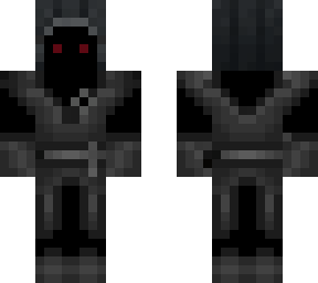 red eyes with black cloak