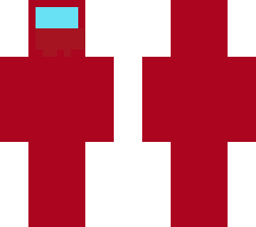 red imposter in minecraft