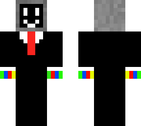 robot in tuxedo