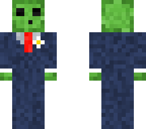 slime in a tuxedo
