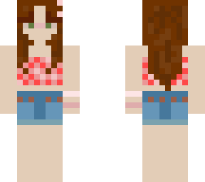 spring farm girl (white)
