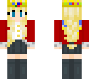 technobean with a braid