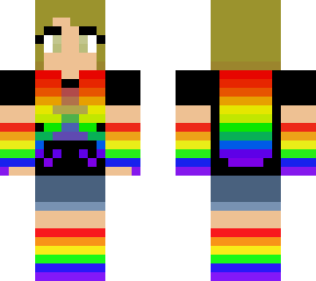 we want rights: a pride protest skin
