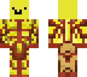 yellow armored titan