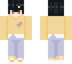 yellow o 0 but black hair