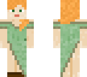 alex with a dress