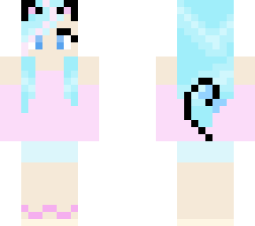 anime meif'wa (aphmau) w/ headphones