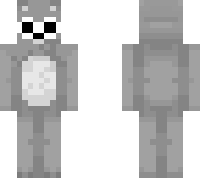 black and white bear