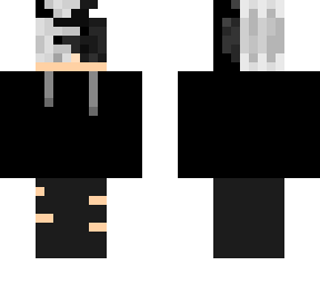 black and white kid