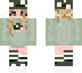 blond mushroom girl
