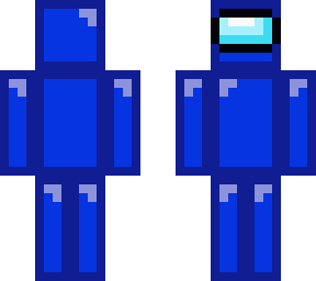 blue among us skin