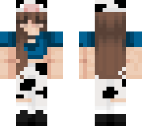 blue cow girl