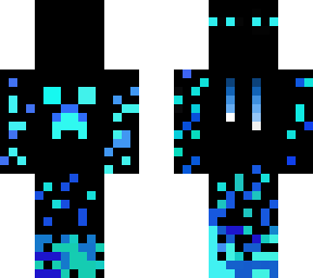 blue lava ender man