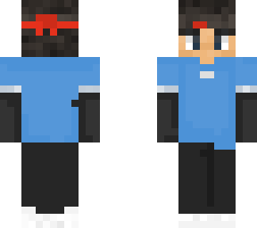 blue shirt guy