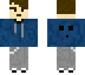 blue slime hoodie