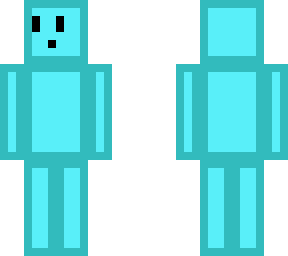 blue slime skin