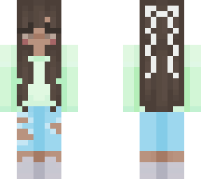 casual spring girl