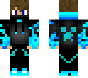 chico de fuego azul