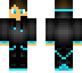 cyan boy gamer