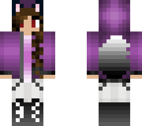 dark pink fox girl