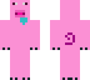 drooling pig